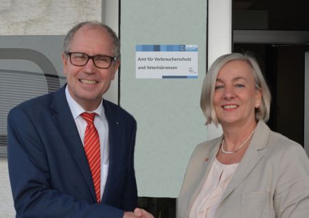 Einführung der neuen Leiterin des Amtes für Verbraucherschutz und Veterinärwesen